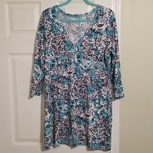 Lilly Pulitzer Juliet V-Neck T-Shirt Dress